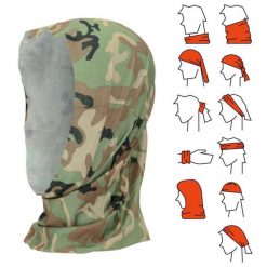 Chusta Wielofunkcyjna MFH Woodland. Brązowe chusty MFH MAX FUCHS, bez wzorów. Za 18.65 zł.