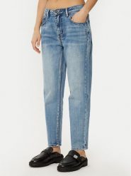 One Teaspoon Jeansy Slims 26807 Niebieski Boyfriend Fit. Niebieskie jeansy One Teaspoon, bez wzorów, z bawełny. Za 449.99 zł.