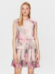 Ted Baker Sukienka koktajlowa 269416 Różowy Regular Fit. Czerwone sukienki Ted Baker, bez wzorów, wizytowe, bez kołnierzyka, bez ramiączek. Za 649.99 zł.