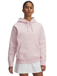 Under Armour Bluza polarowa w kolorze jasnoróżowym rozmiar: M. Różowe bluzy z kapturem Under Armour, m, bez wzorów, z polaru, bez kaptura. Za 161.73 zł.