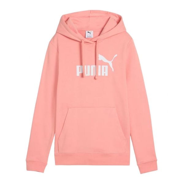 Damska Bluza Z Kapturem ESS No.1 Logo. Brązowe bluzy Puma, bez wzorów, z kapturem. Za 252.99 zł.