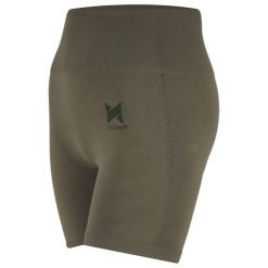 Spodenki sportowe damskie Xtreme Sportswear. Zielone szorty sportowe XTREME SOCKSWEAR, bez wzorów, z materiału, do biegania. Za 125.82 zł.