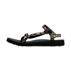 Sandały damskie Teva Original Universal Slim. Czarne sandały Teva, bez wzorów, sportowe, bez obcasa, bez zapięcia. Za 229.99 zł.