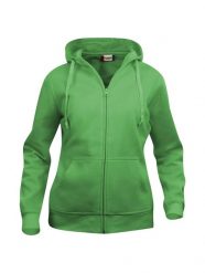 Clique Basic Hoody Full Zip Women – Bluza z kapturem na zamek, antymechacenie –. Zielone bluzy CLIQUE, xl, bez wzorów, z bawełny, bez ramiączek, z kapturem. Za 187.18 zł.
