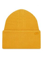 4F Czapka H4Z22-CAD007 Żółty. Żółte czapki zimowe 4f, bez wzorów, z materiału. Za 59.99 zł.