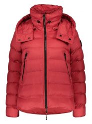 DEKKER Kurtka pikowana w kolorze czerwonym rozmiar: 42. Czerwone kurtki DEKKER, z aplikacjami, ze skóry, bez kaptura. Za 341.79 zł.