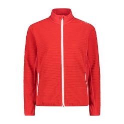 Damski polar CMP. Czerwone bluzy z polaru CMP, l, bez wzorów, z polaru, trekkingowe. Za 306.50 zł.
