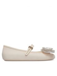 Melissa Baleriny Melissa Soft Ballerina Petals Ad 37820 Beżowy. Brązowe baleriny Melissa, bez wzorów, z tworzywa sztucznego, bez obcasa, bez zapięcia. Za 398.99 zł.