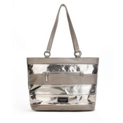 Torebka Monnari. Brązowe shopper bag Monnari, bez wzorów, bez dodatków. Za 79.99 zł.
