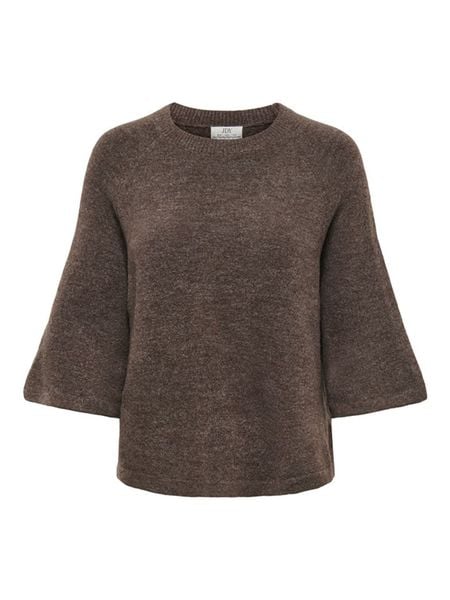 JDY Sweter w kolorze brązowym rozmiar: L. Brązowe swetry JDY, l, bez wzorów, bez ramiączek. Za 109.95 zł.
