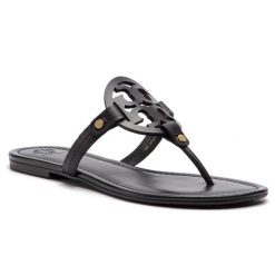 Japonki Tory Burch. Czarne japonki Tory Burch, bez wzorów. Za 899.99 zł.