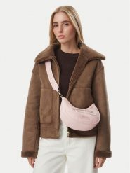 Guess Torebka J5YZ05 WGVT0 Różowy jasny. Czerwone torebki klasyczne Guess, z aplikacjami, bez dodatków. Za 294.99 zł.