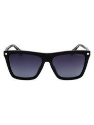 Polaroid Damskie okulary przeciwsłoneczne w kolorze czarno-granatowym rozmiar: 56. Czarne okulary przeciwsłoneczne Polaroid, bez wzorów, z tworzywa sztucznego, sztuczne. Za 169.95 zł.