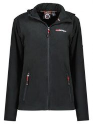 Geographical Norway Kurtka polarowa "Unicia" w kolorze czarnym rozmiar: XXL. Czarne kurtki Geographical Norway, xxl, bez wzorów, z polaru, bez kaptura. Za 100.52 zł.