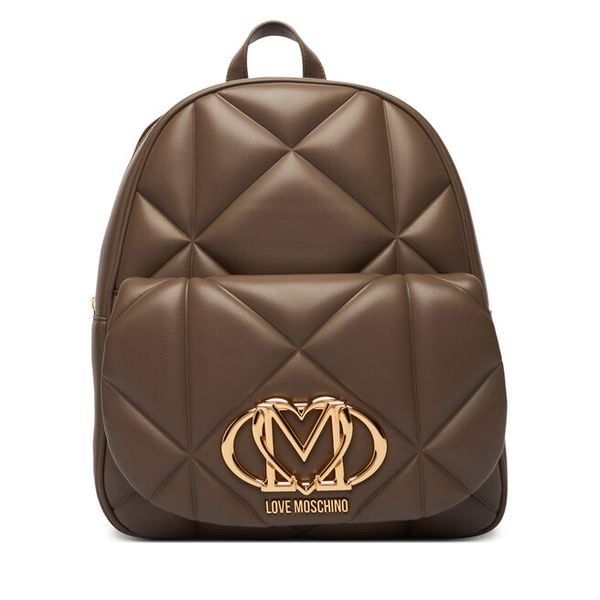 Plecak LOVE MOSCHINO. Brązowe plecaki Love Moschino, bez wzorów, bez dodatków. Za 1,049.00 zł.