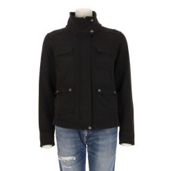 Second life - Kurtka polarowa z dzianiny dla kobiet - Jak nowy. Czarne kurtki Patagonia, bez wzorów, z dzianiny, sportowe, bez kaptura. Za 296.06 zł.