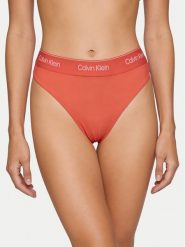 Calvin Klein Swimwear Dół od bikini LV00Q61132 Różowy. Czerwone bikini Calvin Klein Swimwear, bez wzorów, z syntetyku. Za 209.99 zł.