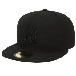 Czapka New Era 59fifty New England Patriots. Czarne czapki z daszkiem New Era, bez wzorów, z materiału, eleganckie. Za 169.99 zł.