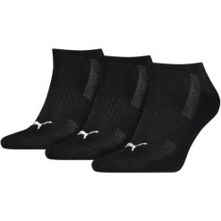 SKARPETY Puma Cushioned Sneaker Trainer 3 Pack, Dla obu płci. Czarne skarpetki Puma, bez wzorów, z bawełny. Za 35.90 zł.