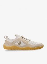 Buty trailowe damskie Vivobarefoot Primus Trail Knit FG. Szare trekkingi VIVOBAREFOOT, bez wzorów, z syntetyku, bez zapięcia, do biegania. Za 782.95 zł.