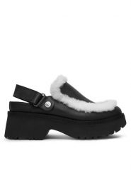 Ugg Klapki W Esmee Leather Clog 1171507 Czarny. Czarne klapki UGG, bez wzorów, ze skóry, bez obcasa, bez zapięcia. Za 809.99 zł.