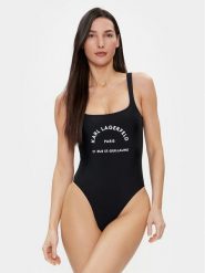 KARL LAGERFELD Strój kąpielowy 240W2274 Czarny. Czarne stroje jednoczęściowe KARL LAGERFELD, bez wzorów, z syntetyku. Za 549.99 zł.