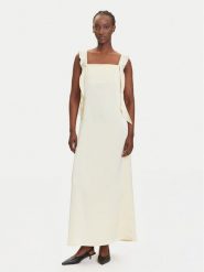 Vero Moda Sukienka koktajlowa Eloisa 10340914 Żółty Slim Fit. Żółte sukienki Vero Moda, l, bez wzorów, z syntetyku, wizytowe, bez kołnierzyka, bez ramiączek. Za 189.99 zł.