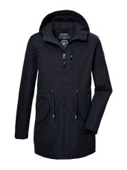 Killtec Parka "Kos" w kolorze czarnym rozmiar: 152. Czarne płaszcze Killtec, s, bez wzorów, bez kaptura. Za 185.32 zł.