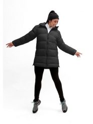 Maier Sports Płaszcz funkcyjny "Heatcore" w kolorze czarnym rozmiar: 42. Czarne płaszcze Maier Sports, bez wzorów, sportowe, bez kaptura. Za 432.80 zł.