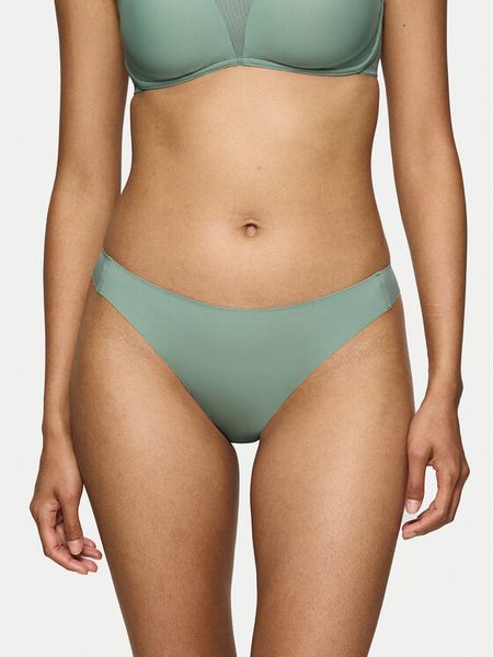 Triumph Stringi Smart Invisible 10222291 Zielony. Zielone stringi Triumph, bez wzorów, z syntetyku. Za 59.99 zł.