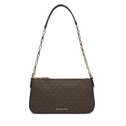 Torebka MICHAEL Michael Kors. Brązowe torebki klasyczne MICHAEL Michael Kors, bez wzorów, klasyczne, bez dodatków. Za 589.99 zł.