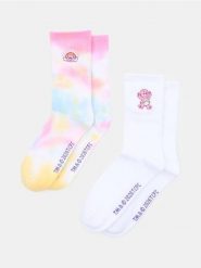 Skarpetki 2 pack Care Bears - wielobarwny. Skarpetki Sinsay, bez wzorów. Za 15.99 zł.