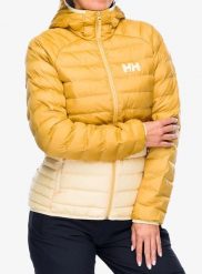 Kurtka ocieplana damska Helly Hansen Banff Hooded Insulator. Żółte kurtki Helly Hansen, m, bez wzorów, z materiału, bez kaptura. Za 841.00 zł.