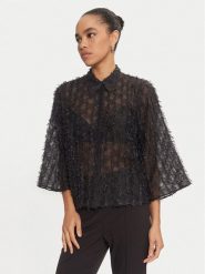 Karen by Simonsen Koszula Rubina 10105169 Czarny Oversize. Czarne koszule Karen by Simonsen, bez wzorów, z syntetyku, bez kołnierzyka, bez ramiączek. Za 229.99 zł.