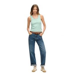 Top koronkowy dla kobiet Superdry Vintage Athletic Essentials. Zielone topy Superdry, bez wzorów, z koronki, vintage, bez kołnierzyka, bez ramiączek. Za 109.20 zł.