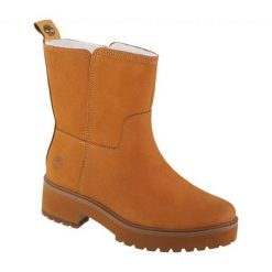Buty Timberland Carnaby Cool Wrmpullon Wr TB1A5VR8231 żółte. Żółte botki bez wzorów, z gumy, bez obcasa, bez zapięcia. Za 911.91 zł.