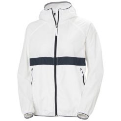 Damska kurtka wodoodporna Helly Hansen Koster. Białe kurtki Helly Hansen, bez wzorów, bez kaptura. Za 422.50 zł.