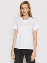 Calvin Klein T-Shirt K20K202132 Biały Regular Fit. Białe t-shirty Calvin Klein, xs, bez wzorów, z bawełny, bez kołnierzyka, bez ramiączek. Za 129.99 zł.