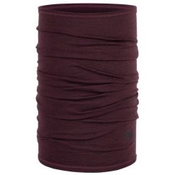 Chusta wielofunkcyjna z wełny merynosów Buff Merino Lightweight. Czerwone chusty Buff, bez wzorów, z wełny, sportowe. Za 129.90 zł.