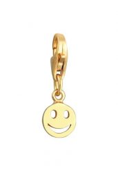Nenalina Damski Charm z smiling face Basic w srebrze próby 925 Sterling Silver Naszyjniki 1 ct. Szare naszyjniki Nenalina, z materiału, srebrne. Za 193.99 zł.