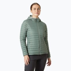 Kurtka damska Helly Hansen Sirdal Hooded Insulator. Zielone kurtki Helly Hansen, bez wzorów, casualowe, bez kaptura. Za 509.99 zł.