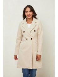 L'armoire de Suzette Płaszcz przejściowy w kolorze kremowym rozmiar: 34. Brązowe płaszcze L'armoire de Suzette, l, bez wzorów, z wełny, klasyczne, bez kaptura. Za 170.87 zł.