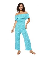 Ipanima Kombinezon w kolorze niebieskim rozmiar: 34-40. Niebieskie kombinezony Ipanima, bez wzorów, bez kołnierzyka, bez ramiączek. Za 100.99 zł.