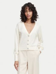 Guess Kardigan W6YR14 Z0955 Kremowy Regular Fit. Białe swetry Guess, l, z aplikacjami, z syntetyku, bez ramiączek. Za 434.99 zł.