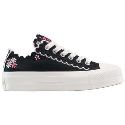 Adidasy Converse Chuck Taylor All Star Lift Platform, Dla obu płci. Czarne buty sportowe lifestyle Converse, bez wzorów, retro, bez zapięcia. Za 490.00 zł.