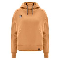 Bluza damska z kapturem Macron FCE Inari. Żółte bluzy Macron, bez wzorów, bez ramiączek, z kapturem. Za 406.50 zł.