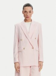 BOSS Marynarka Jaleto7 50537509 Różowy Regular Fit. Czerwone marynarki i żakiety Boss, bez wzorów, z wełny, bez ramiączek. Za 1,439.00 zł.
