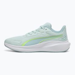 Buty do biegania PUMA Skyrocket Lite. Niebieskie buty do biegania Puma, bez wzorów, bez zapięcia, do biegania. Za 199.99 zł.
