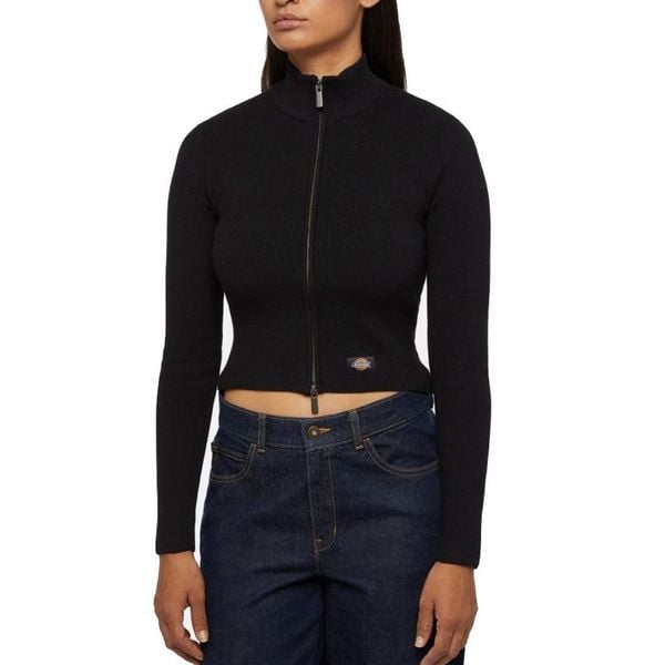 Kurtka DICKIES EAST HELENA RIB Czarny. Czarne kurtki Dickies, bez wzorów, z tkaniny, bez kaptura. Za 319.99 zł.