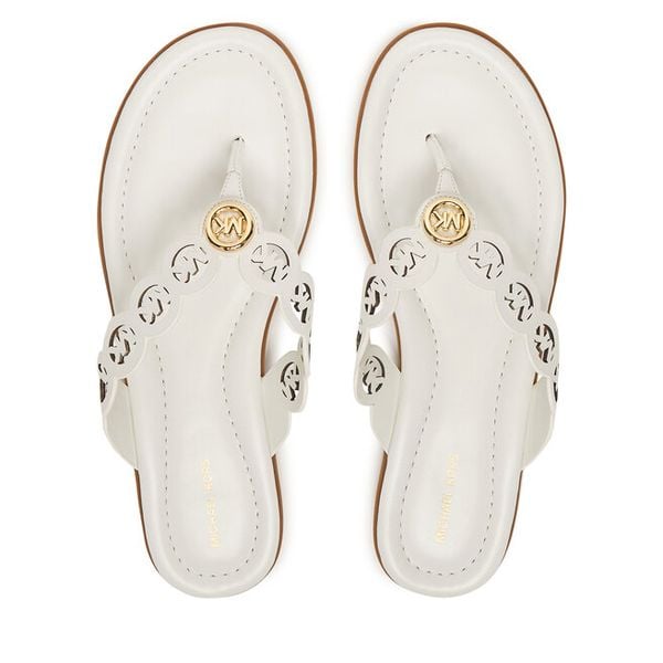 Japonki MICHAEL Michael Kors. Białe japonki MICHAEL Michael Kors, bez wzorów. Za 345.99 zł.